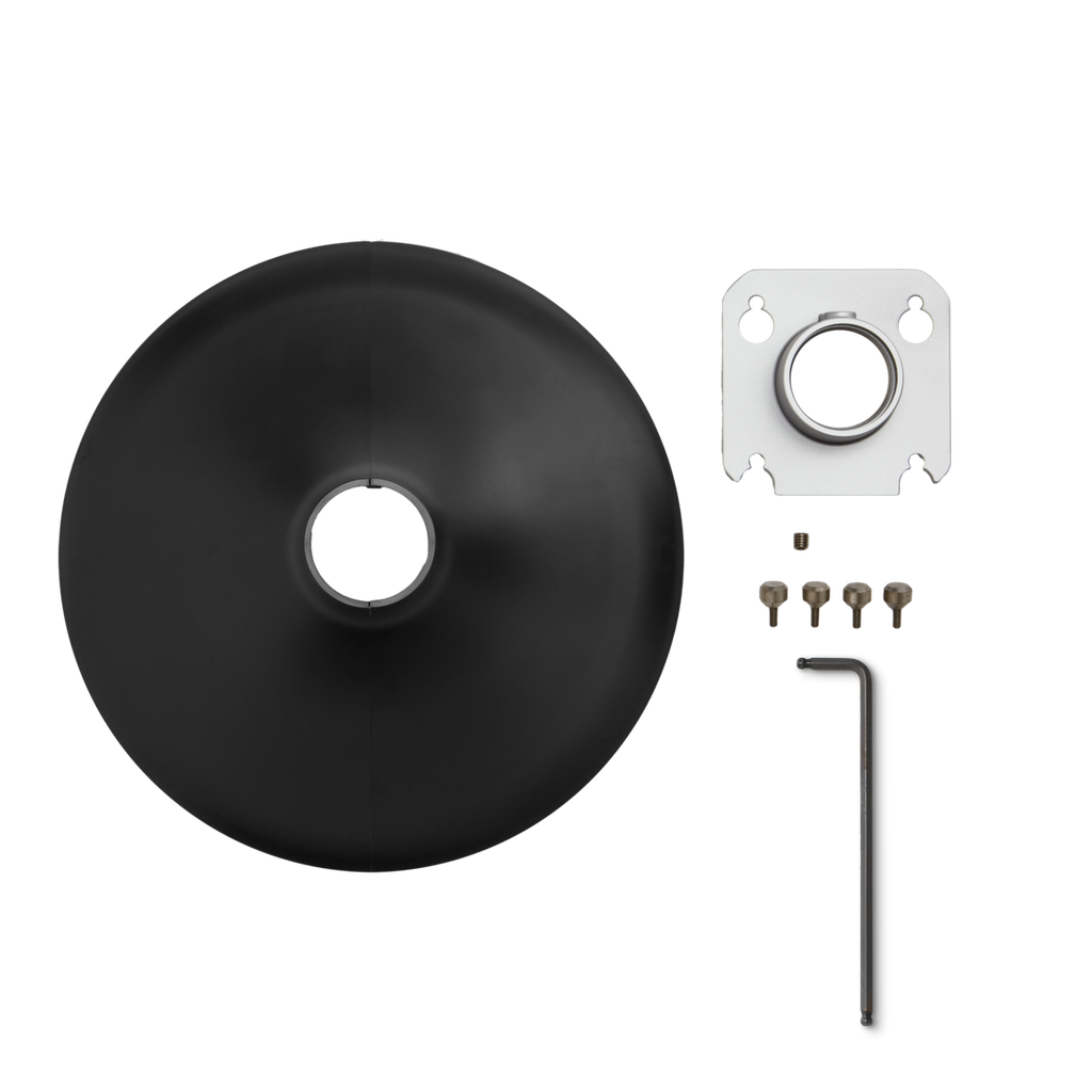 Shure A901W-R-PM-3/8IN - Kit de montage sur tige filetee 3/8" pour MXA901-R, blanc