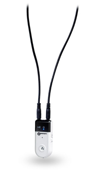 Geemarc iBT10 LOOP - Kit main libre Bluetooth amplifié avec collier magnétique