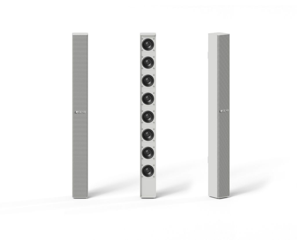 K-Gear GF82W - HP Line Array Blanc