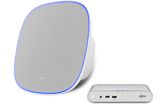 AVer Fone700 - Haut-parleur de plafond avec HUB de connexion. Câble de 10 m inclus