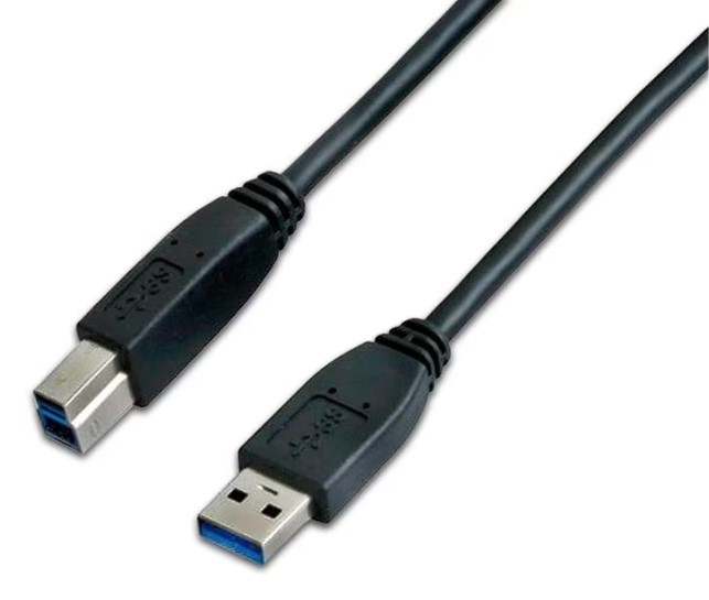 Wirewin Câble USB 3.0 USB A - USB B 3 m