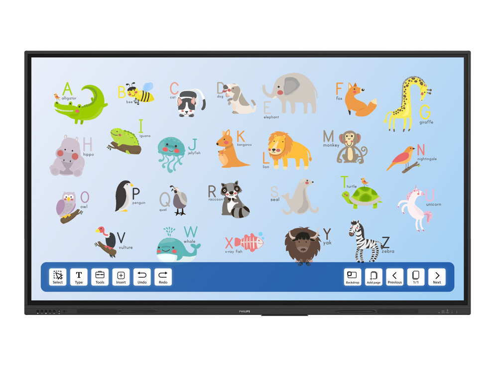 Philips 65BDL3152E/00 - Écran interactif, 65", 16/7, 350 cd/m2