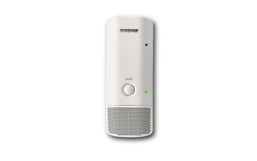 Shure MXW6XW/O=-Z11 -  Émetteur de surface DECT, Omni, blanc