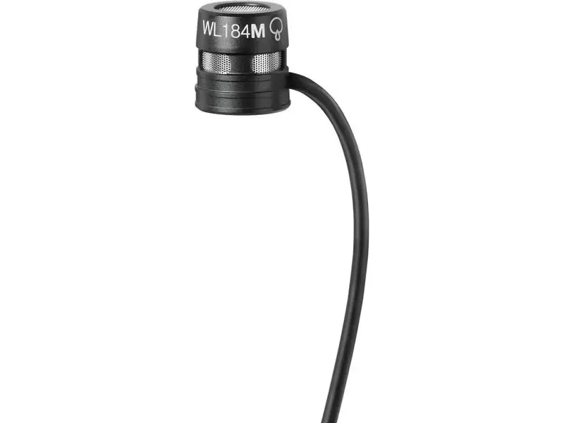 Shure WL184MB/S-TQG - Micro-cravate, supercardio, TQG, noir