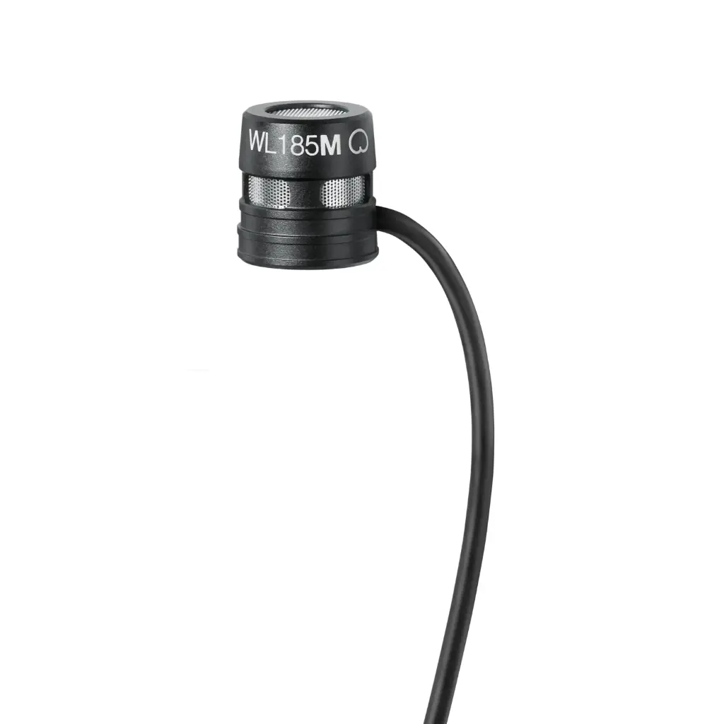 Shure WL185MB/C-TQG - Micro-cravate, cardioïde, TQG, noir