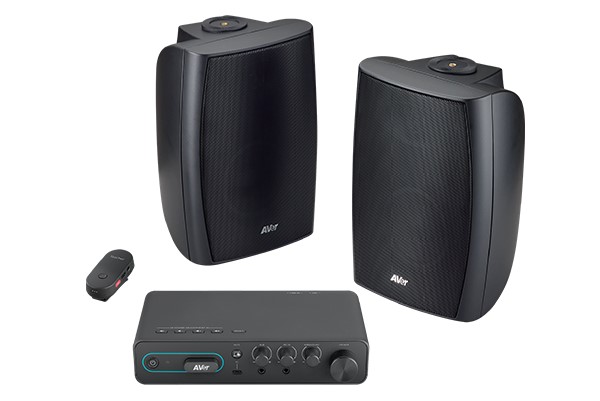 AVer SA-A5 - Système audio pour salle de classe (comprend un microphone sans fil + un mélangeur audio + 2 HP