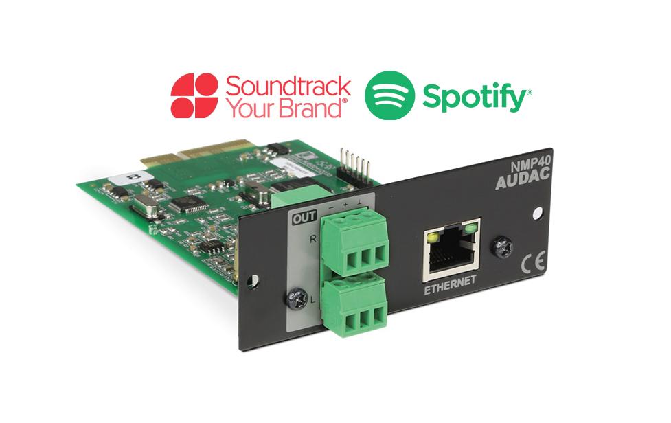 Audac NMP40 - Module SourceCon Audio Streaming (pour XMP44)