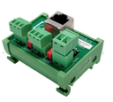 Audac ARJ12P - Boîtier jonction RJ45-Audio analogue