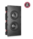 M&K Sound IW28S - Subwoofer encastrable 2x8" - Blanc