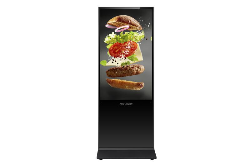 Hikvision DS-D6055UL-B/S2 - Totem indoor 55", 500 cd/m2, 24/7