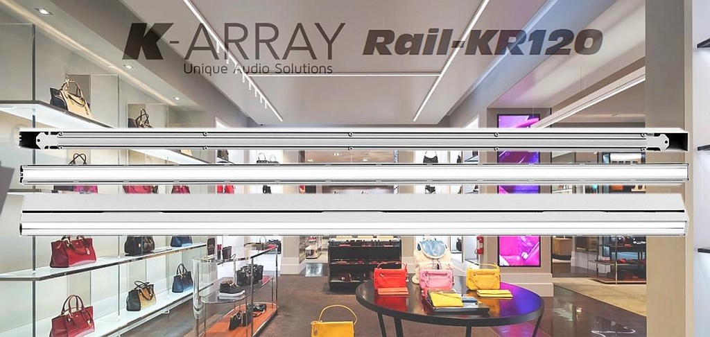 KScape Rail-KR120 Spot Blanc