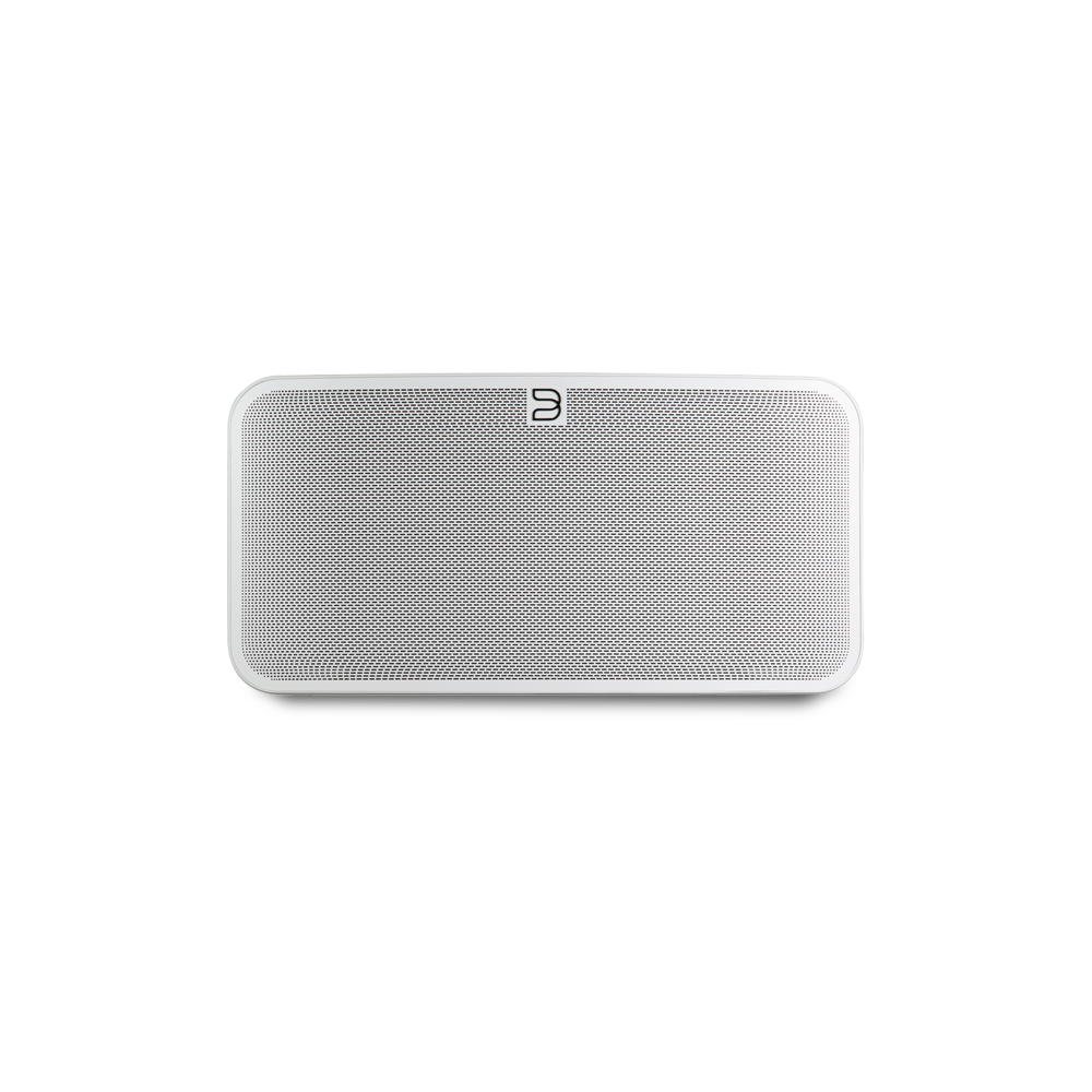 Bluesound PULSE Mini 2i Blanc - Enceinte de streaming compacte amplifiée