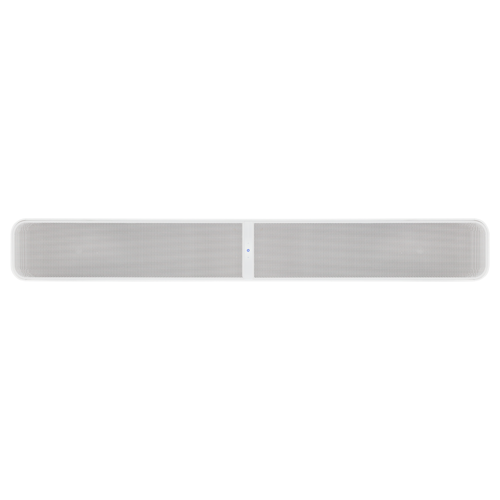 Bluesound PULSE Soundbar+ Blanc - Barre son de streaming amplifiée