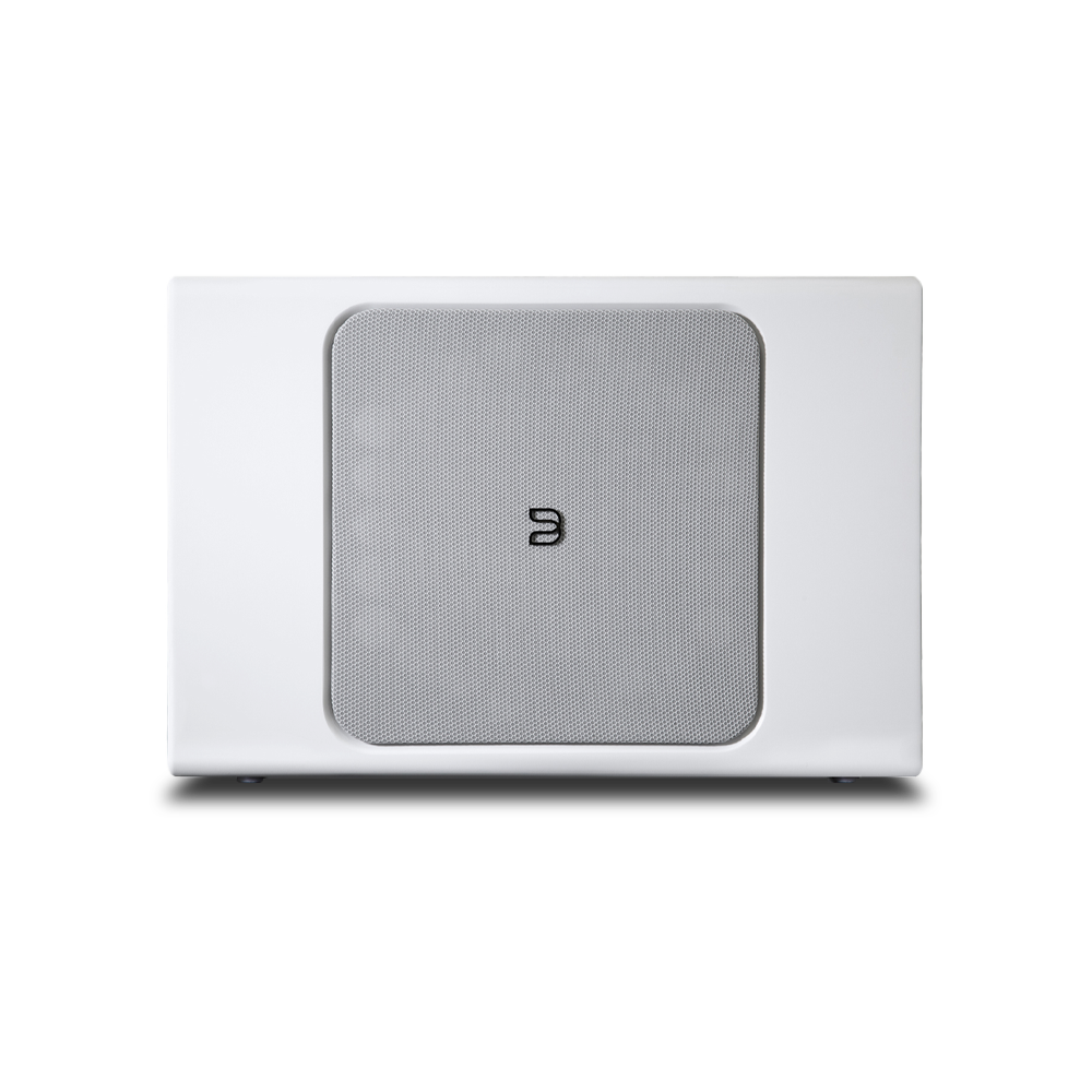 Bluesound PULSE Sub+ Blanc - Subwoofer amplifié sans fil