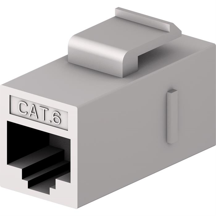 Cecoflex - AVM-0006 - RJ45 Keystone Cat6 F/F blanc