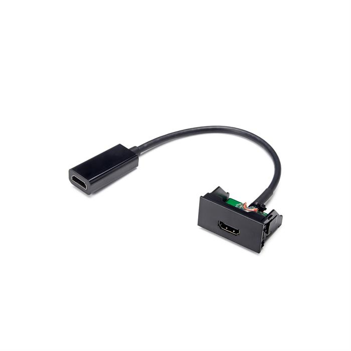 Cecoflex - AVM-1110 - Module HDMI 4K/60Hz F/F noir avec câble 200 mm