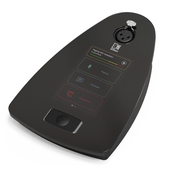 Audac NPM200 - Console d'appel (pupitre de paging) réseau