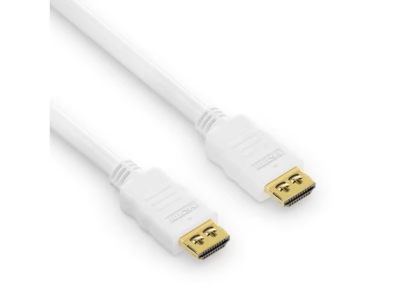 Câble HDMI 3 m High speed - Blanc