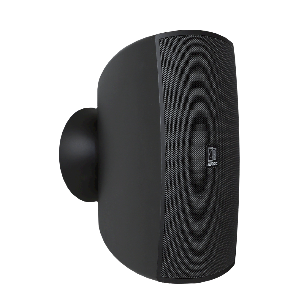 Audac ATEO6/B - HP mural 6" 2voies 8ohm/100V@50W commutable - Noir (paire)