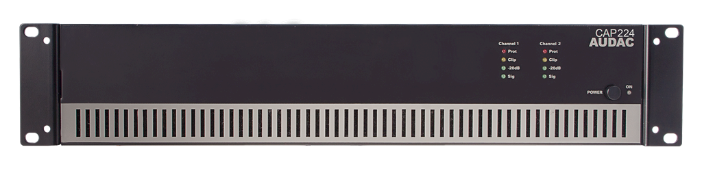 Audac CAP224 - Amplificateur 2 x 240W@100V