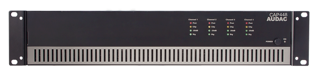Audac CAP448 - Amplificateur 4x480W@100V