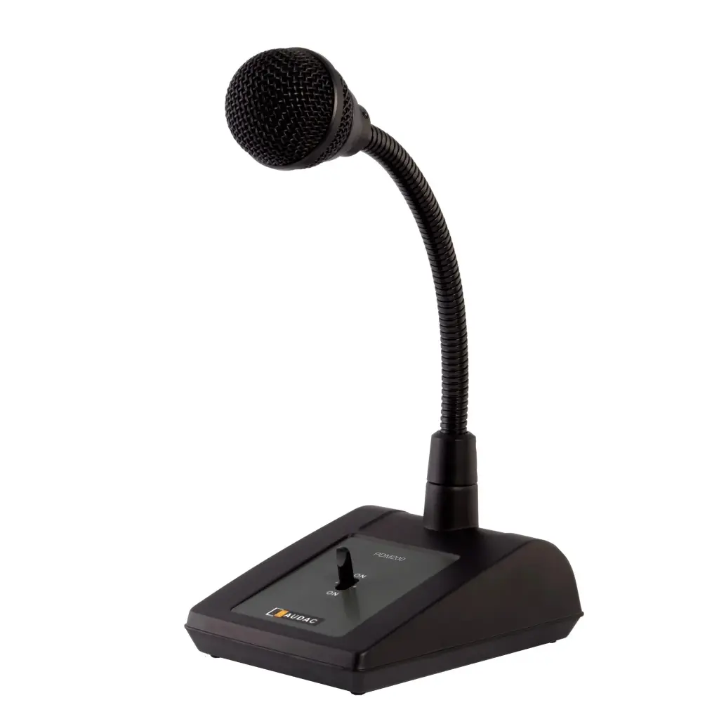 Audac PDM200 - Microphone d'appel col de cygne dynamique