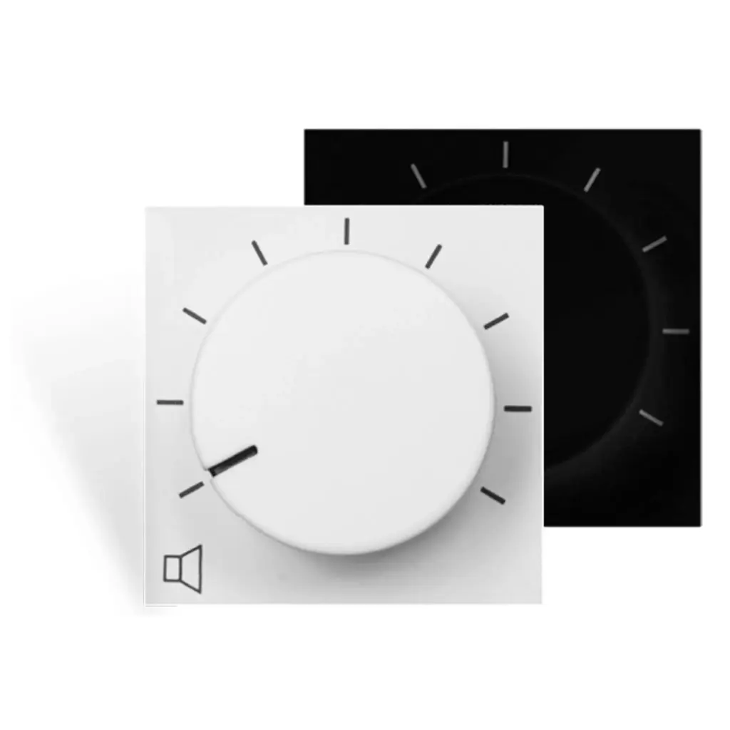 Audac VC3208/B - Commande de volume murale à distance (potentiomètre) - Noir
