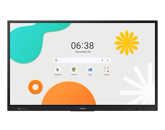 Samsung WA75F - Écran tactile, 75", 12/7, UHD, 400cd/m², Android 14