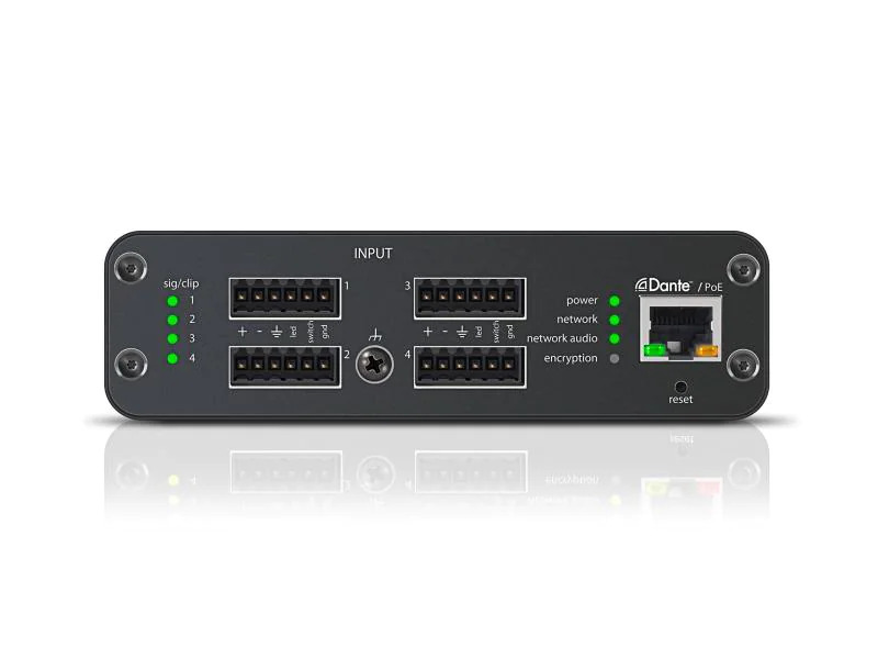 Shure ANI4IN-BLOCK - Interface de réseau audio