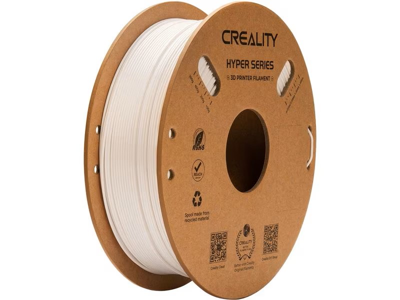 Creality Filament PETG Hyper Blanc, 1.75 mm, 1 kg