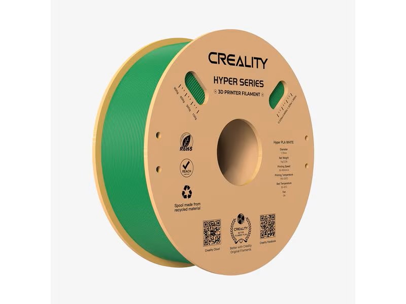 Creality Filament PLA Hyper, Vert, 1.75 mm, 1 kg