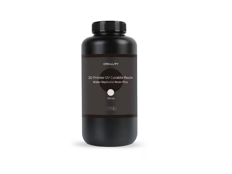 Creality Résine Lavable à l'eau, Blanc, 1 kg