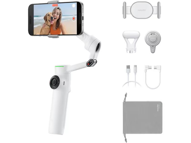 Insta360 Flow 2 Pro - Creator Bundle blanc