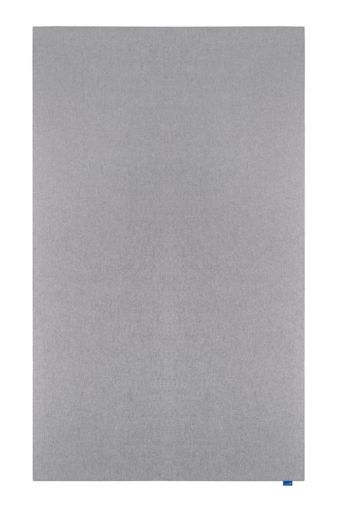 Legamaster Wall-Up pinboard acoustique 200 x 119,5 cm portrait - gris clair