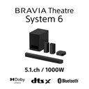 Sony Bravia Theatre System 6 - Barre son 5.1 canaux grâce à Dolby Atmos®