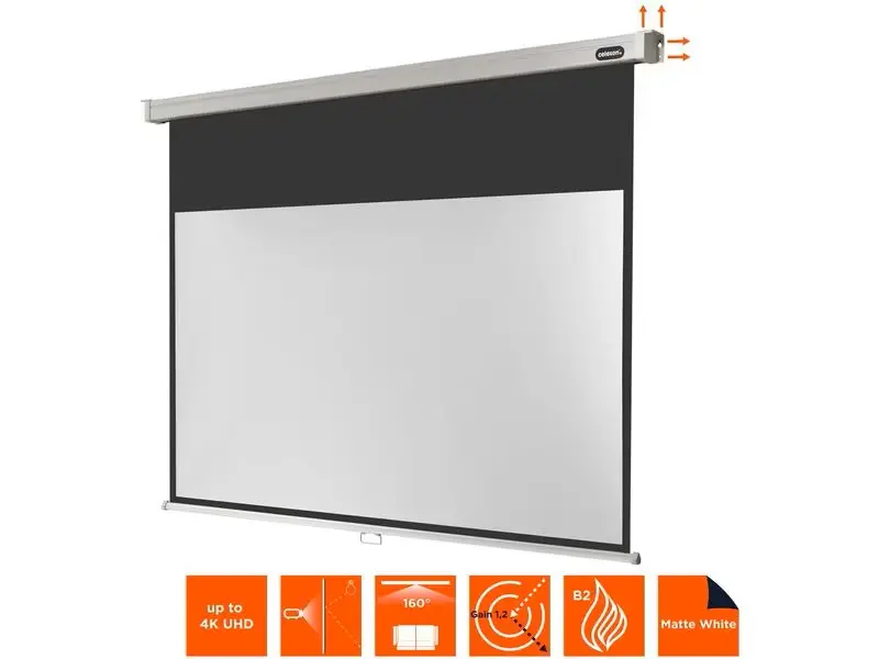 Celexon écran mural enroulable manuel 280 x 158 cm 16:9, 120"
