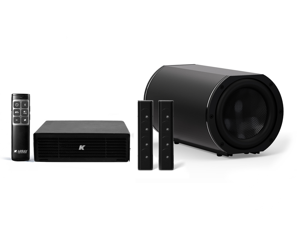 K-Array Azimut-KAMUT2L14 II - 2x Lyzard-KZ14 I + Truffle-KTR25 + KA02 I - Noir