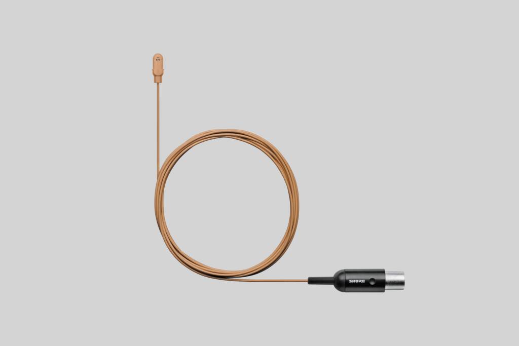 Shure DL4C/O-MTQG-A - Microphone miniature omnidirectionnel étanche