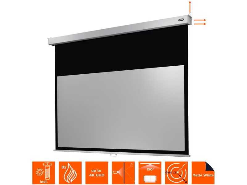 Celexon écran mural enroulable Pro plus manuel 200 x 113 cm 16:9
