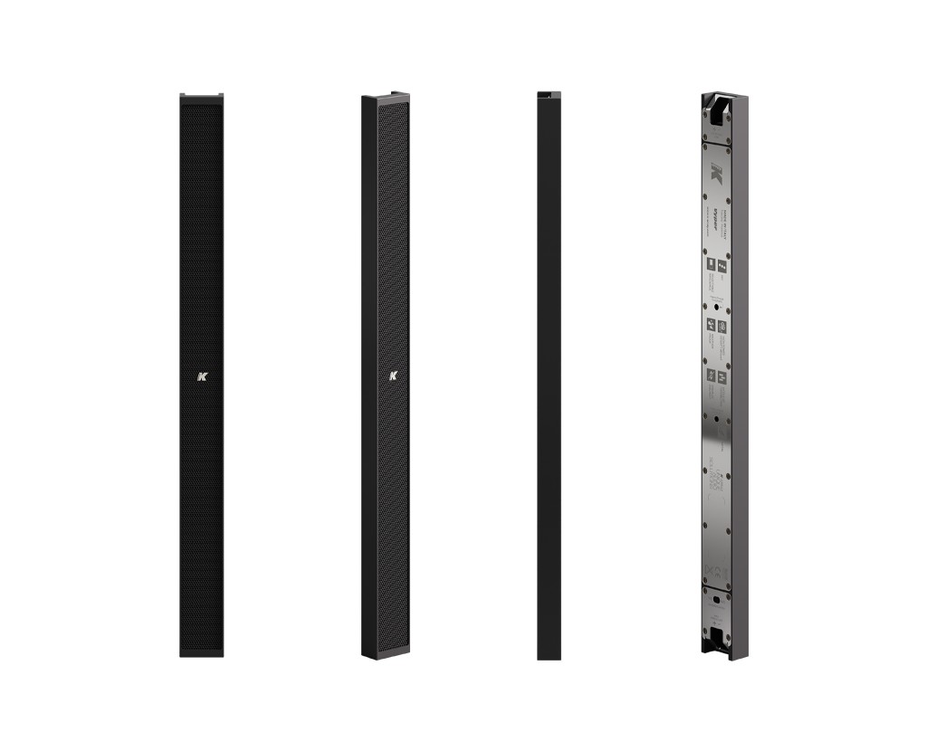 K-Array Vyper-KV52F II - Line-array Flood 50 cm, 8x1", 150 W, 16/64 Ω, V60°, IP65 - Noir