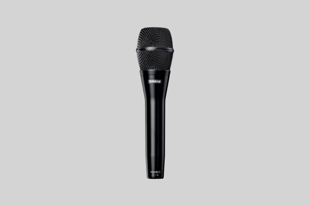 Shure KSM9HS - Microphone filaire statique pour la voix à directivités commutables