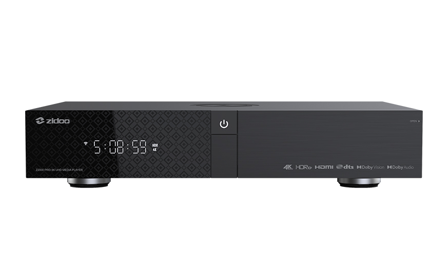 Zidoo Z2000 PRO - Lecteur multimédia Android 4K, Dolby Vision, HDR10+