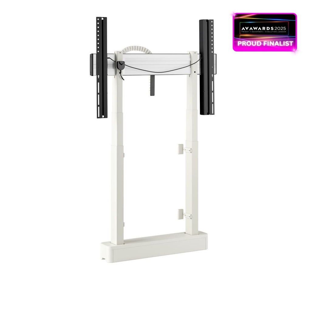 Vogel's Rise 2000W Blanc - Élévateur motorisé pour écran sol-mur Direct Control