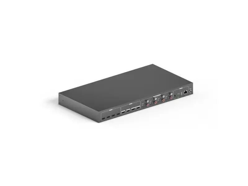 PureLink PT-MA-HD44DA - Matrice HDMI 4K 18 Gbit/s 4x4 avec scaler et matrice audio