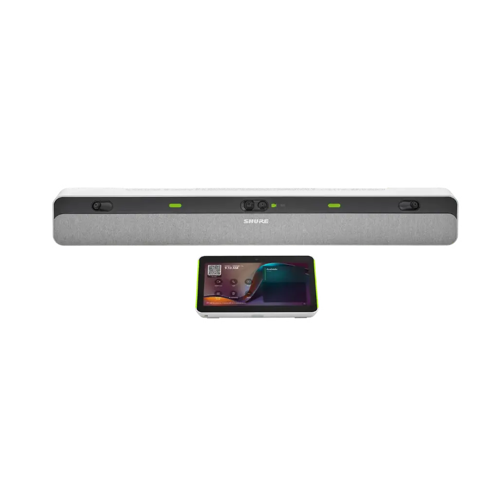 Shure IMXBPK-W-E - IntelliMix Bar Pro et TouchPanel, blanc