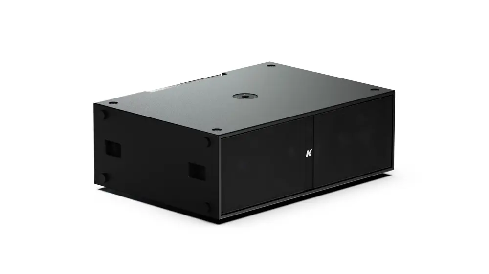 K-Array Thunder-KSCARDIO412P - Subwoofer cardioïde passif 4x12", 2500 W, 4 Ω, IP54 - Noir