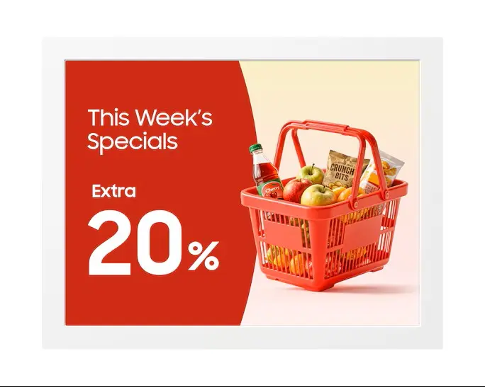 Samsung EM13DX - Écran E-Paper, 13", Format A4, Zero Watt