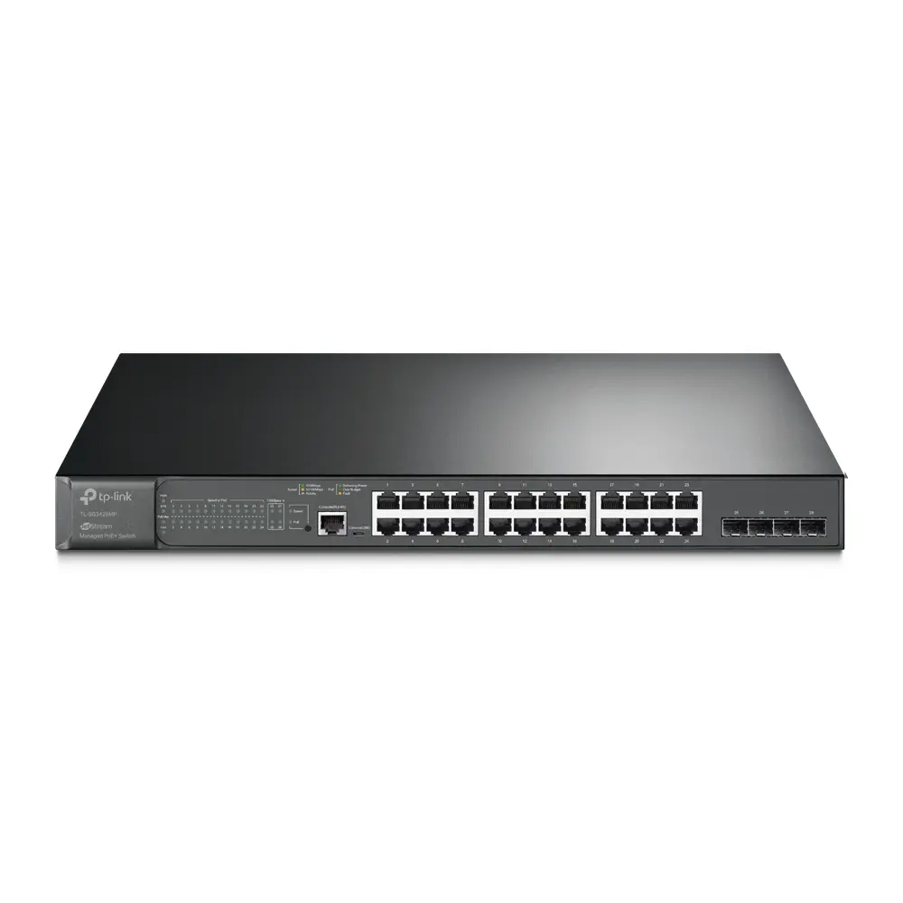 TP-Link - SG3428MP - Switch JetStream administrable 28 ports Gigabit L2 avec 24 ports PoE+
