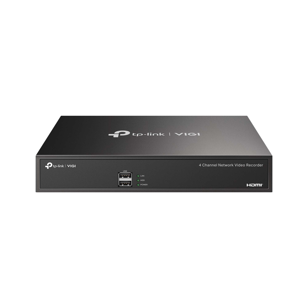 TP-Link - VIGI NVR1004H-4P - Enregistreur vidéo réseau PoE+ 4 canaux