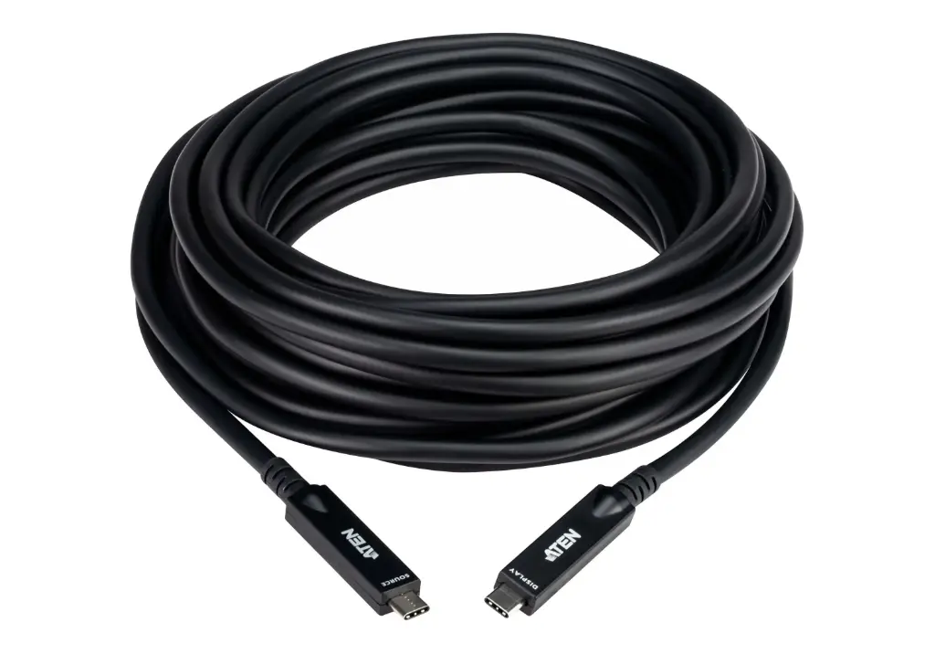 Aten câble optique actif USB-C Ultra HD de 15 m